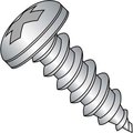 Kanebridge Self-Drilling Screw, #8 x 1/2 in, Steel Pan Head Phillips Drive 0808APP188